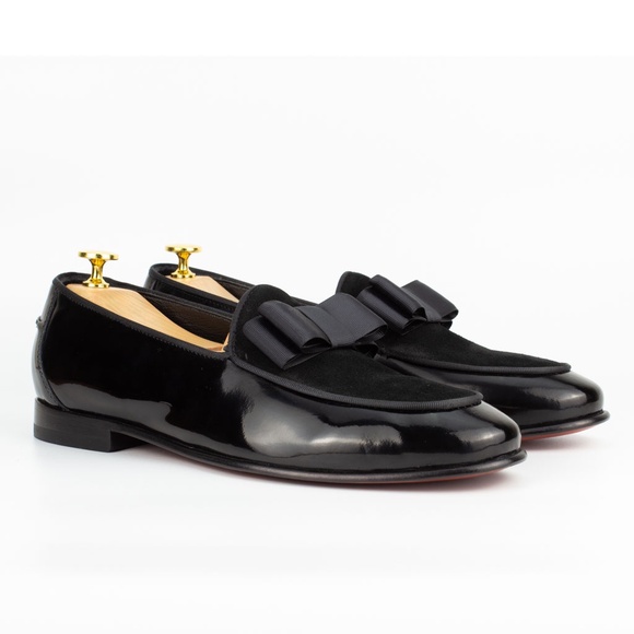 BowTie Black Men\'s Genuine Leather Loafer main image 4